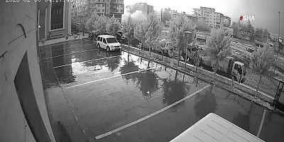 TÜRKOĞLU İLÇESİNDE DEPREM ANI KAMERADA