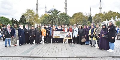 TÜRKOĞLU’LU HANIM SULTANLAR İSTANBUL'U DOYA DOYA GEZDİ