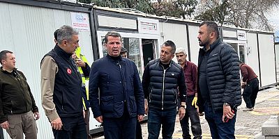 TÜRKOĞLU'NDA AFETİN İZLERİ HIZLA SİLİNİYOR 