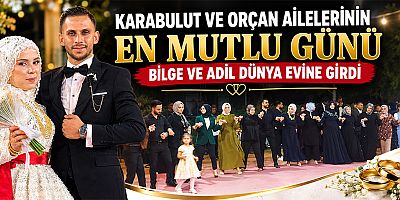 TÜRKOĞLU’NDA AŞK VE MUTLULUK GECESİ: BİLGE VE ADİL’İN MUTLULUĞU GÖRÜLMEYE DEĞERDİ