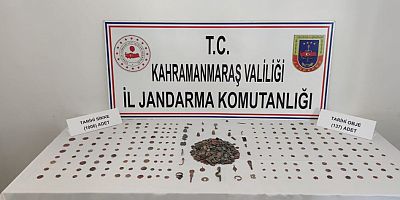 TÜRKOĞLU’NDA BİZANS VE ROMA DÖNEMİNE AİT TARİHİ ESER ELE GEÇİRİLDİ