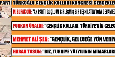 TÜRKOĞLU’NDA HASAN TOSUN BAŞKAN SEÇİLDİ
