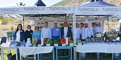 TÜRKOĞLU’NUN YÖRESEL ÜRÜNLERİ KAYSERİ’DE  BÜYÜK İLGİ GÖRDÜ