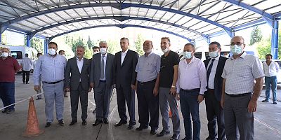 TÜV TÜRK GEZİCİ İSTASYONU DULKADİROĞLU’NDA HİZMETE BAŞLADI