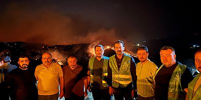 ÜLKÜ OCAKLARI KAHRAMANMARAŞ’TA YANGINLA MÜCADELE EDİYOR: 