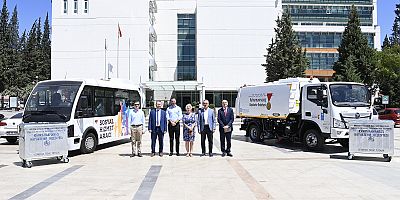 UNDP VE TBB’DEN BÜYÜKŞEHİR’E YENİ HİZMET ARAÇLARI