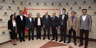 UNESCO TÜRKİYE MİLLİ KOMİSYONU BAŞKANI PROF. DR. ÖCAL OĞUZ’DAN REKTÖR YASIM’A ZİYARET