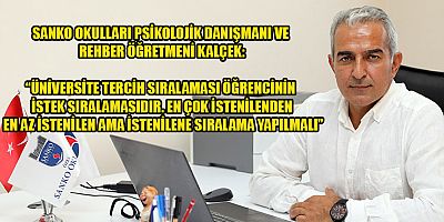 ÜNİVERSİTELİ OLMAYA HAZIRLANAN ÖĞRENCİLERE ÖNERİLER