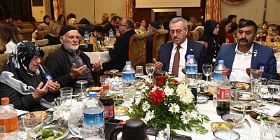 VALİ COŞKUN, ŞEHİT VE GAZİ AİLELERİ İLE  İFTARDA BULUŞTU