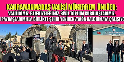 VALİ MÜKERREM ÜNLÜER’DEN TOPTANCILAR SİTESİ ESNAFINA ZİYARET