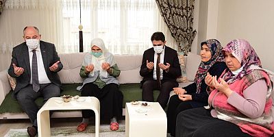 VALİ ÖMER FARUK COŞKUN’DAN ANLAMLI ZİYARET