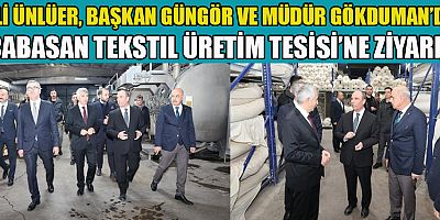 VALİ ÜNLÜER’DEN İŞ İNSANI ŞAHİN BALCIOĞLU’NA ZİYARET