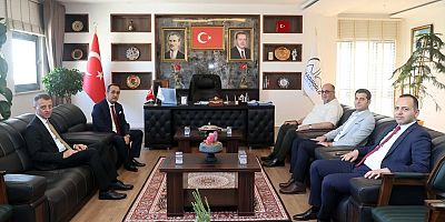VALİ YARDIMCILARINDAN BAŞKAN AKPINAR’A ZİYARET