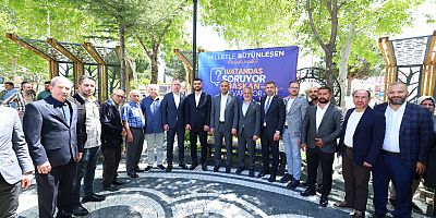 VATANDAŞ SORDU, BAŞKAN TOPTAŞ MÜJDELERLE CEVAPLADI