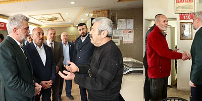 “VATANDAŞLARIMIZA ÇÖZÜMLERLE YAKLAŞIYORUZ”