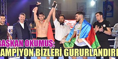 WORLD WARRİORS NİGHT KİCK BOKS ŞAMPİYONU: TÜRKOĞLU BELEDİYESİ'NDEN ALİ GEVREK