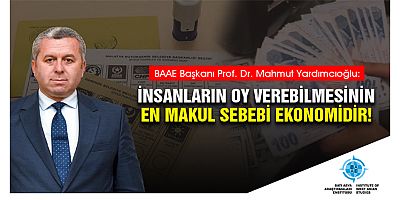 YARDIMCIOĞLU: “AK PARTİ DÜKKÂNININ SAHİBİ CUMHURBAŞKANIMIZDIR”