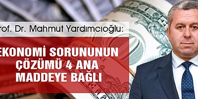 YARDIMCIOĞLU: “TÜRKİYE EKONOMİSİ KENDİ KENDİNİ ONARABİLEN BİR EKONOMİDİR”