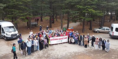 YAVŞAN YAYLASI DOĞASEVERLERİ HAYRAN BIRAKTI