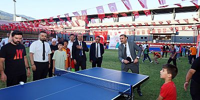 YAZ SPOR OKULLARI AÇILIŞI COŞKUYLA GERÇEKLEŞTİRİLDİ