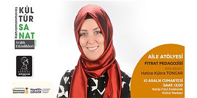 YAZAR TONGAR, FITRAT PEDAGOJİSİNİ ANLATACAK