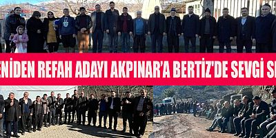YENİDEN REFAH'IN DULKADİROĞLU  ADAYI MEHMET AKPINAR  BERTİZ'DE 