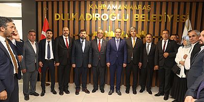 YENİDEN REFAH PARTİSİ GENEL BAŞKANI DR. FATİH ERBAKAN, DULKADİROĞLU BELEDİYESİ’Nİ ZİYARET ETTİ