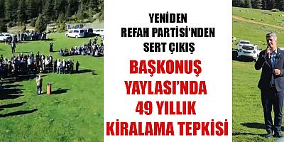 YENİDEN REFAH PARTİSİ’NDEN SERT ÇIKIŞ