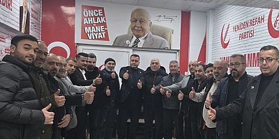 YENİDEN REFAH PARTİSİ’NE  KATILIMLAR SÜRÜYOR