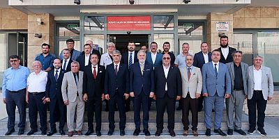 YENİDEN REFAH PARTİSİ TEŞKİLATINDAN DULKADİROĞLU BELEDİYE BAŞKANI MEHMET AKPINAR’A ZİYARET