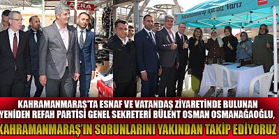 YENİDEN REFAHLI OSMANAĞAOĞLU: KAHRAMANMARAŞ’TA DEPREMİN ETKİLERİ   DEVAM  EDİYOR