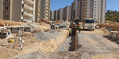 YENİKENT TOPLU KONUT ALANI ALTYAPI ÇALIŞMALARI TAMAMLANDI
