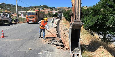 YERLEŞİM YERLERİNİN ALTYAPI SORUNU BİR BİR ÇÖZÜLÜYOR