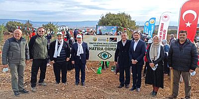 YEŞİL GÖZÜM HATIRA ORMANI AÇILDI