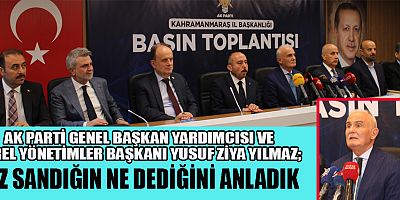 YILMAZ: ÖNÜMÜZDEKİ SÜRECİ PLANLIYORUZ