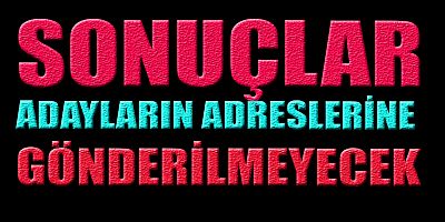 YKS SONUÇLARI AÇIKLANDI