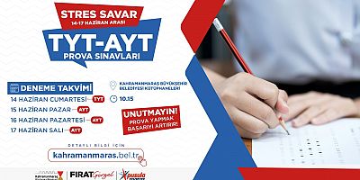 YKS YOLUNDA SON PROVA BÜYÜKŞEHİR’DEN GENÇLERE TAM DESTEK