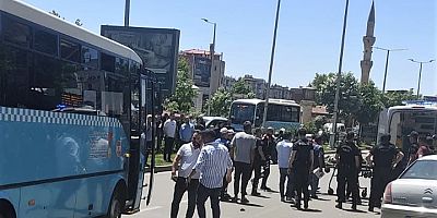 Kahramanmaraş’ta yolun karşısına geçmek isteyen yaya