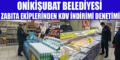ZABITA KDV DENETİMİ YAPIYOR