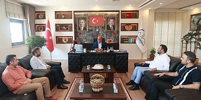 ZAKAT FOUNDATİON OF AMERİCA TÜRKİYE TEMSİLCİLİĞİ HEYETİNDEN BAŞKAN AKPINAR’A ZİYARET