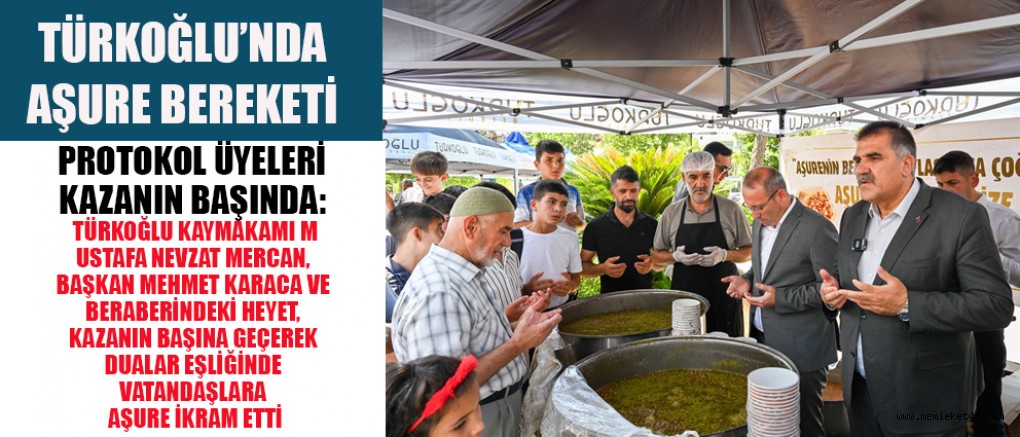 TÜRKOĞLU’NDA BİNLERCE VATANDAŞ AYNI KAZANDA BULUŞTU